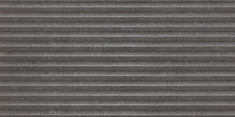 Faianta rectificata Abitare, Stripe Trust Black 60x30 cm