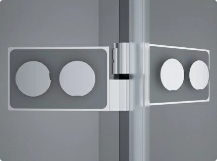 SUPER PROMO Usa de nisa pivotanta stanga SanSwiss PurPU13P 120x200 cm