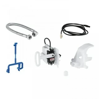 PROMO Pachet complet Vas Wc Grohe Sensia Arena, kit si rezervor Sensia cu clapeta si set fixare 