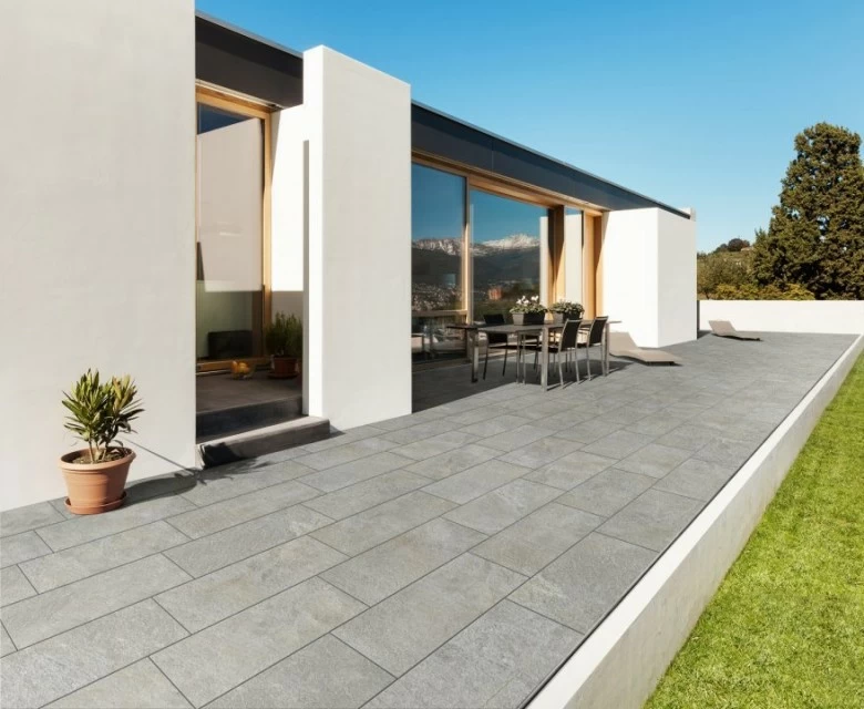 Gresie portelanata Sintesi Italia Valsusa Grigio 40,4x20 cm