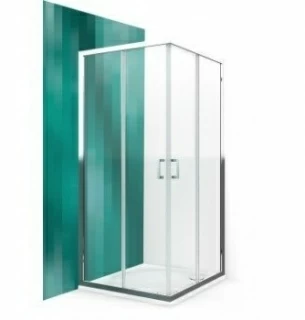 Cabina dus patrata Roltechnik Lega Line LLS2 80x80 cm
