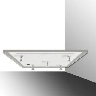 Cadita dus dreptunghiulara Roltechnik Flat Kvadro 90x120 cm