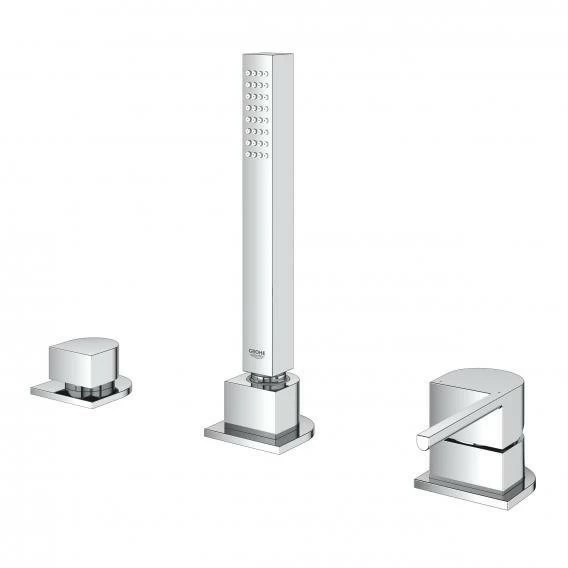 Baterie cada si dus Grohe Plus monocomanda cu 3 orificii