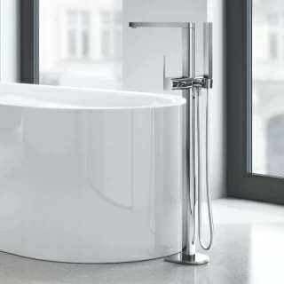 Baterie cada Grohe Plus monocomanda 1/2" crom