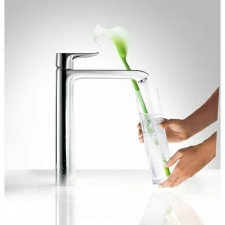 Baterie lavoar Hansgrohe Metris 260 fara ventil cu montaj pe blat