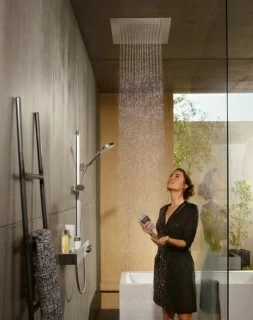 Palarie dus Hansgrohe Raindance E400 , Air 1 jet, cu montare pe tavan