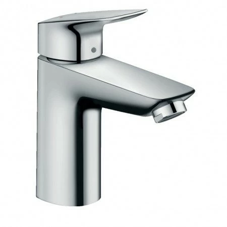 Baterie lavoar cu monocomanda Hansgrohe Logis 100 cu ventil click-clack