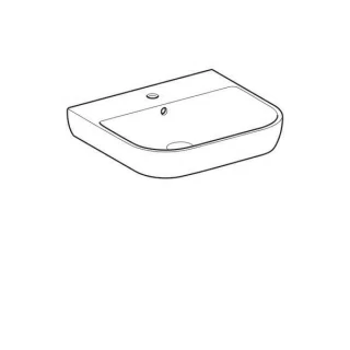 Lavoar Geberit Smyle suspendat 60x48xH16,5 cm