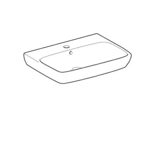 Lavoar Geberit Selnova Square suspendat 65x48xH18 cm