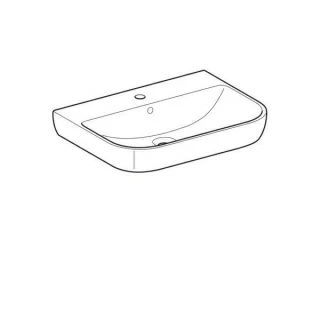 Lavoar Geberit Smyle suspendat 65x48xH17 cm