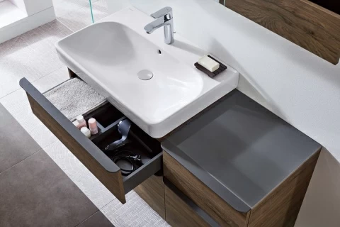 Lavoar Geberit Smyle Square suspendat 60x48xH16,5 cm