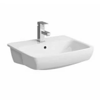 Lavoar Geberit Selnova Square semi-incastrat 55x44xH18,5 cm
