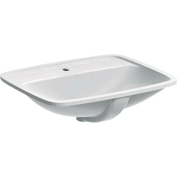 Lavoar Geberit Selnova Square sub blat 60x50xH18,3 cm 