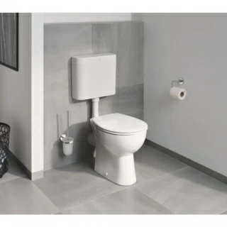 Vas WC Grohe Bau Ceramic pe pardoseala Rimless 52x36xH40 cm