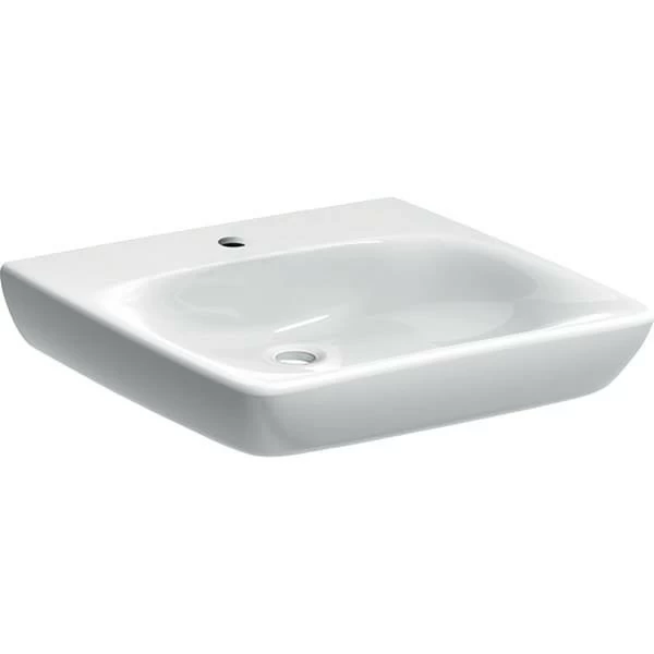 Lavoar suspendat Geberit Selnova Comfort 55x55xH15 cm fara preaplin