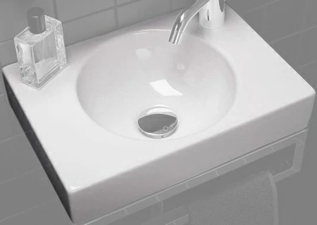 Lavoar Geberit Preciosa II cu orificiu baterie