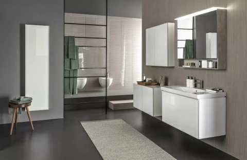 Lavoar Geberit Acanto cu blat 75x48xH17 cm