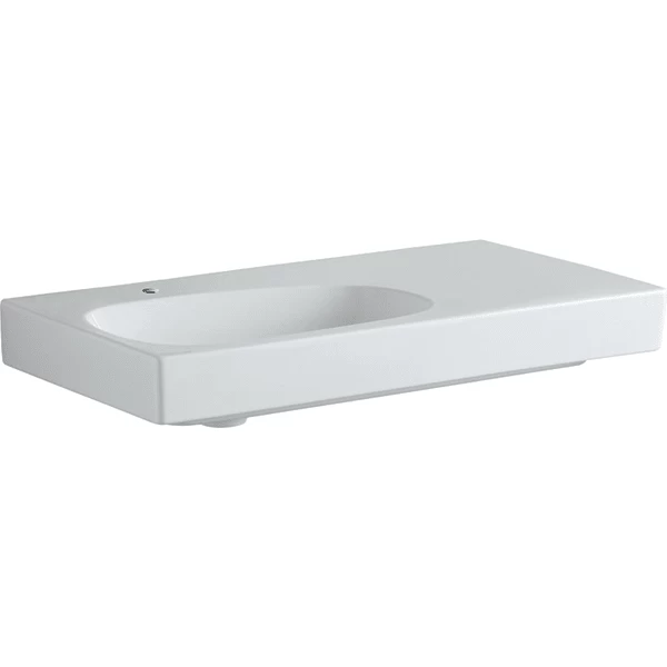 Lavoar Geberit Citterio baterie stanga si blat dreapta 90x50xH16 cm