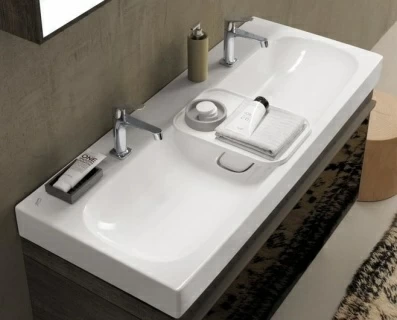 Lavoar Geberit Citterio 2 orificii baterii 120x50 cm