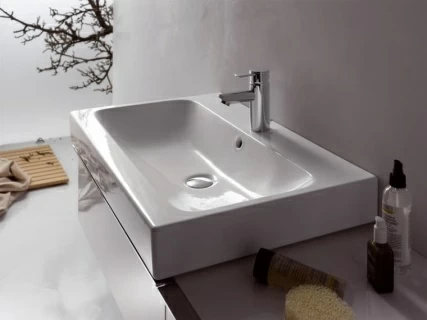Lavoar Geberit Icon 60x49xH16 cm fara preaplin