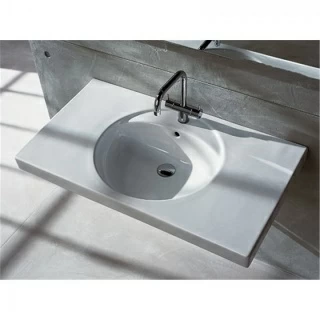 Lavoar Geberit Preciosa cu blat 100x55xH20 cm 