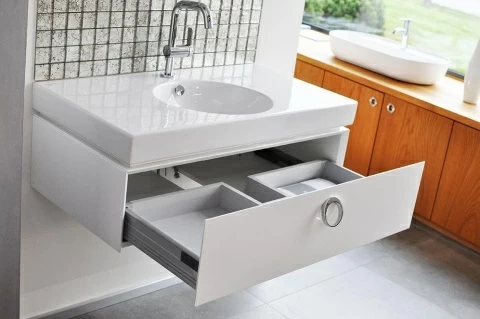 Lavoar Geberit Preciosa II cu blat 60x50xH17 cm