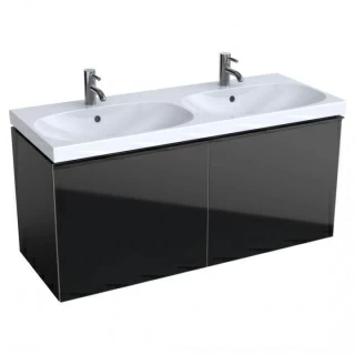 Lavoar dublu Geberit Acanto 120x48xH17 cm