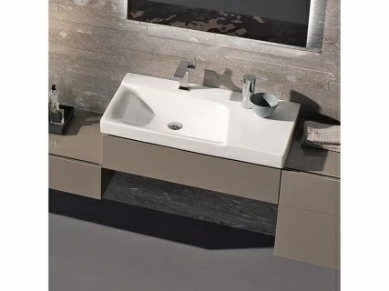 Lavoar Geberit Xeno² 90x48xH14 cm blat dreapta