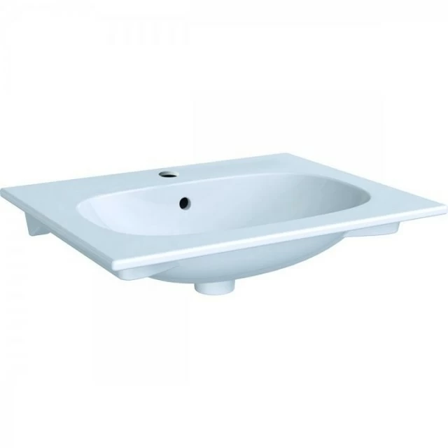 Lavoar pe mobilier Geberit Acanto 75x48xH17 cm