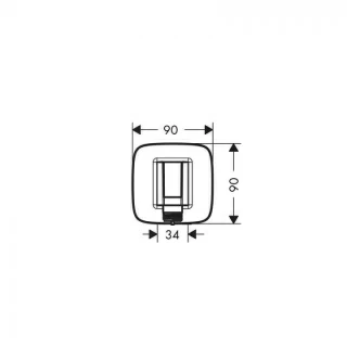 Set dus Hansgrohe Crometta Vario porter 160 cm