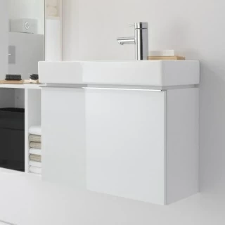 Mobilier Geberit iCon alb mat cu sertar pentru lavoar