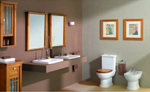 Capac WC Gala Noble Soft Close lemn alun