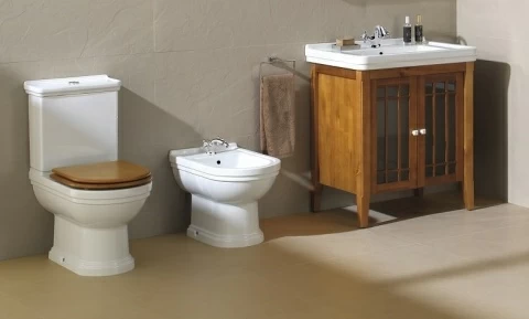 Capac WC Gala Noble Soft Close lemn alun