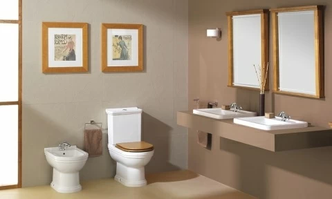 Capac WC Gala Noble Soft Close lemn alun
