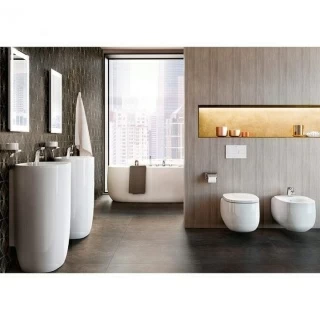 Lavoar Roca Beyond totem suspendat FINECERAMIC®