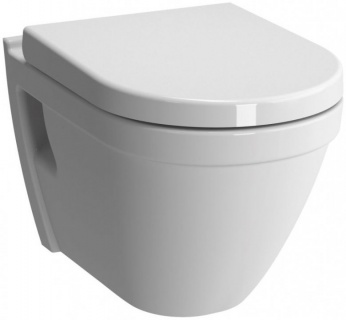 Set WC suspendat Vitra S50 54, cu functie de bideu si capac cu inchidere lenta bagno.ro
