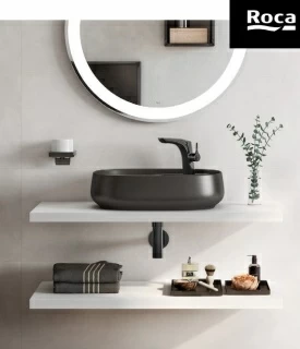 Lavoar Roca Beyond incastrat FINECERAMIC® 45 cm