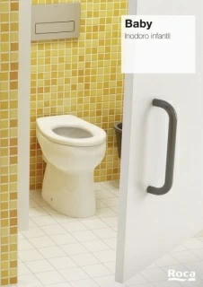 Vas WC Roca Baby iesire verticala 39x30xH35 cm