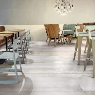 Gresie portelanata Sintesi Met Arch Light Silver Rectificata 60x60