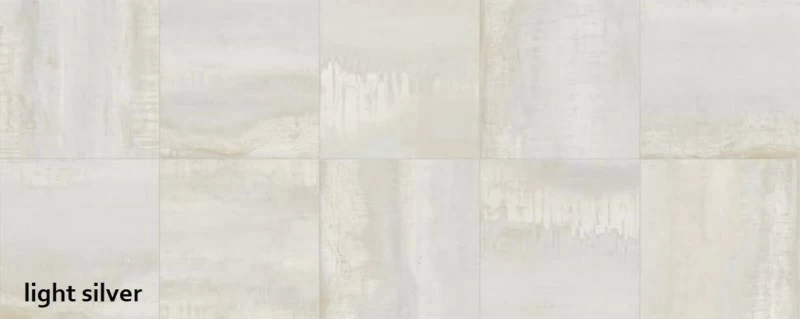 Decor Sintesi Met Arch Light Silver Rectificat 30x10