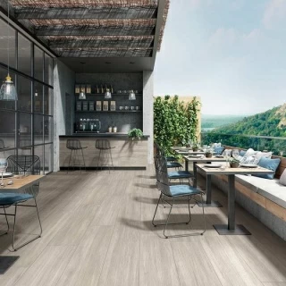 Gresie portelanata Sintesi MyWood Grigio Rectificata 121x20