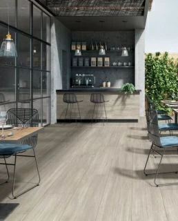Gresie portelanata Sintesi MyWood Grigio Rectificata 121x20