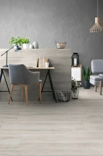 Gresie portelanata Sintesi MyWood Bianco Rectificata 121x20