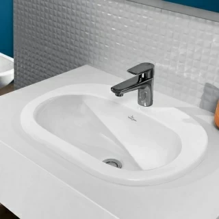 Lavoar incastrat Villeroy&Boch O.Novo 56x41 cm cu preaplin