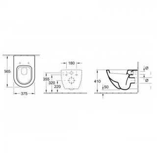 Capac WC Villeroy&Boch Subway Softclose