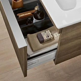 Mobilier pentru lavoar Villeroy & Boch Venticello 60x50xH42 alb lucios