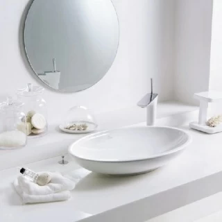 Lavoar pe blat Villeroy&Boch Loop & Friends oval 63x43 cm