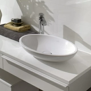 Lavoar pe blat Villeroy&Boch Loop & Friends oval 63x43 cm