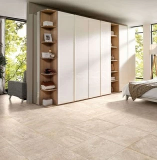 Gresie portelanata Abitare Glamstone Beige 60,4x30 cm