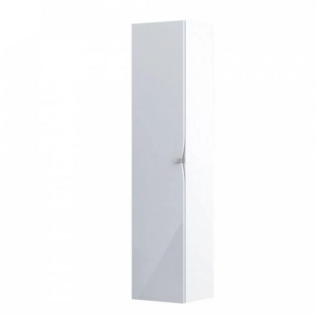 Dulap Oristo Siena inalt suspendat 40x17xH160 cm 1 usa SoftClose alb lucios